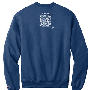 NAVY HEATHER - BACK