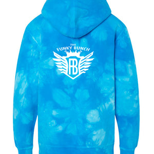 Tie Dye Aqua Blue - BACK