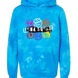 Tie Dye Aqua Blue - FRONT