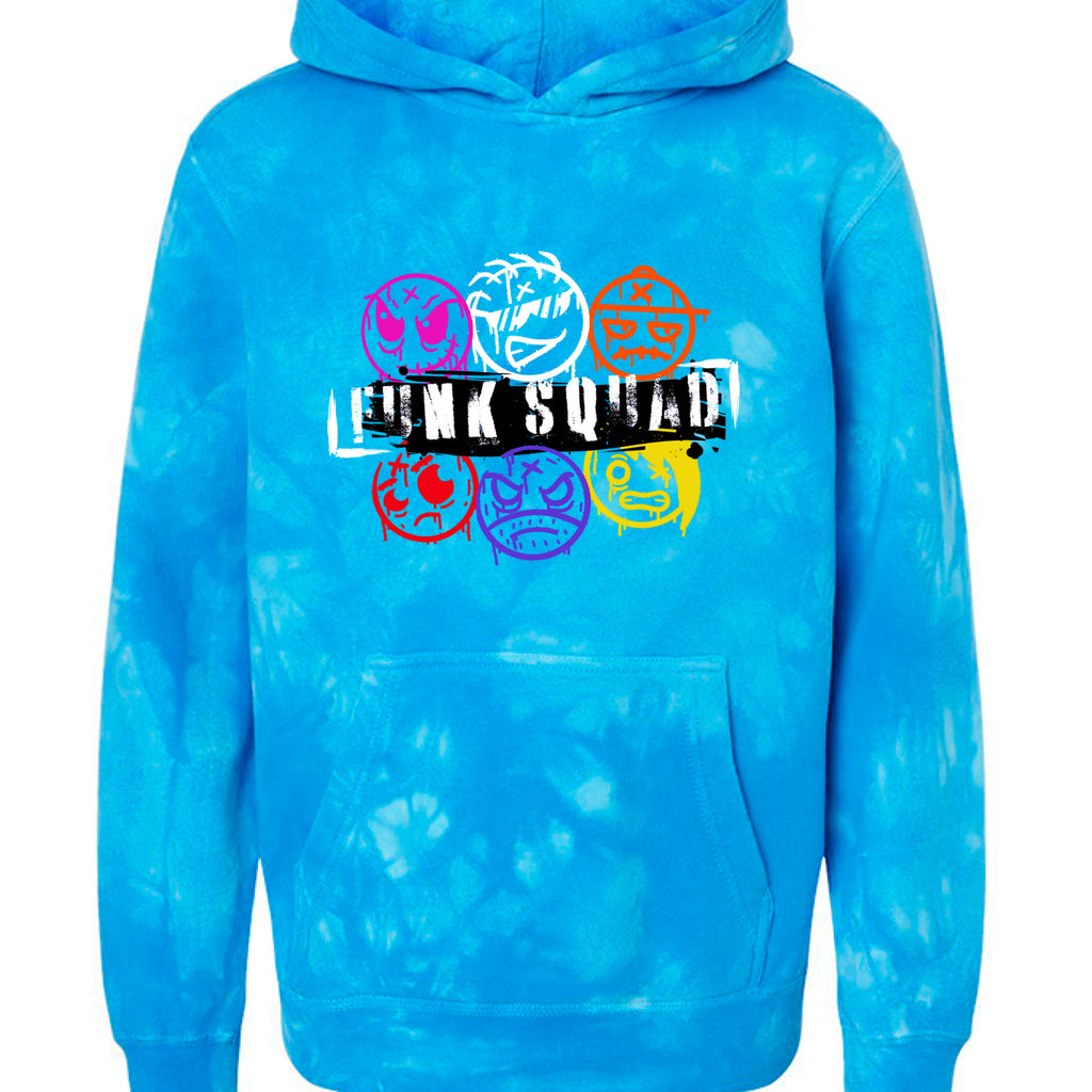 Tie Dye Aqua Blue - FRONT