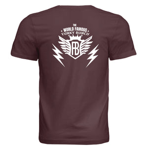 Solid Maroon Triblend - BACK