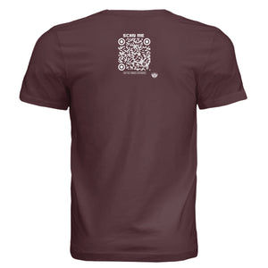 Solid Maroon Triblend - BACK