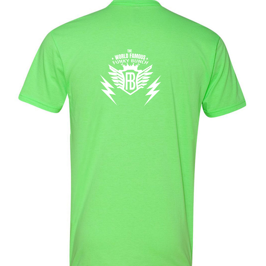 Neon Heather Green - BACK