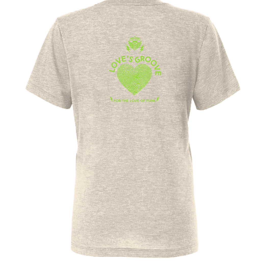 Solid Natural Triblend - BACK