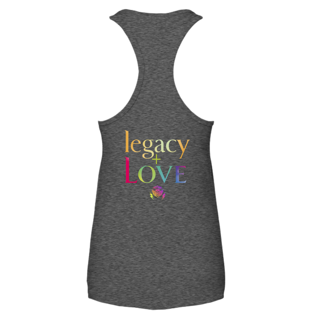 DARK GRY HEATHER - BACK