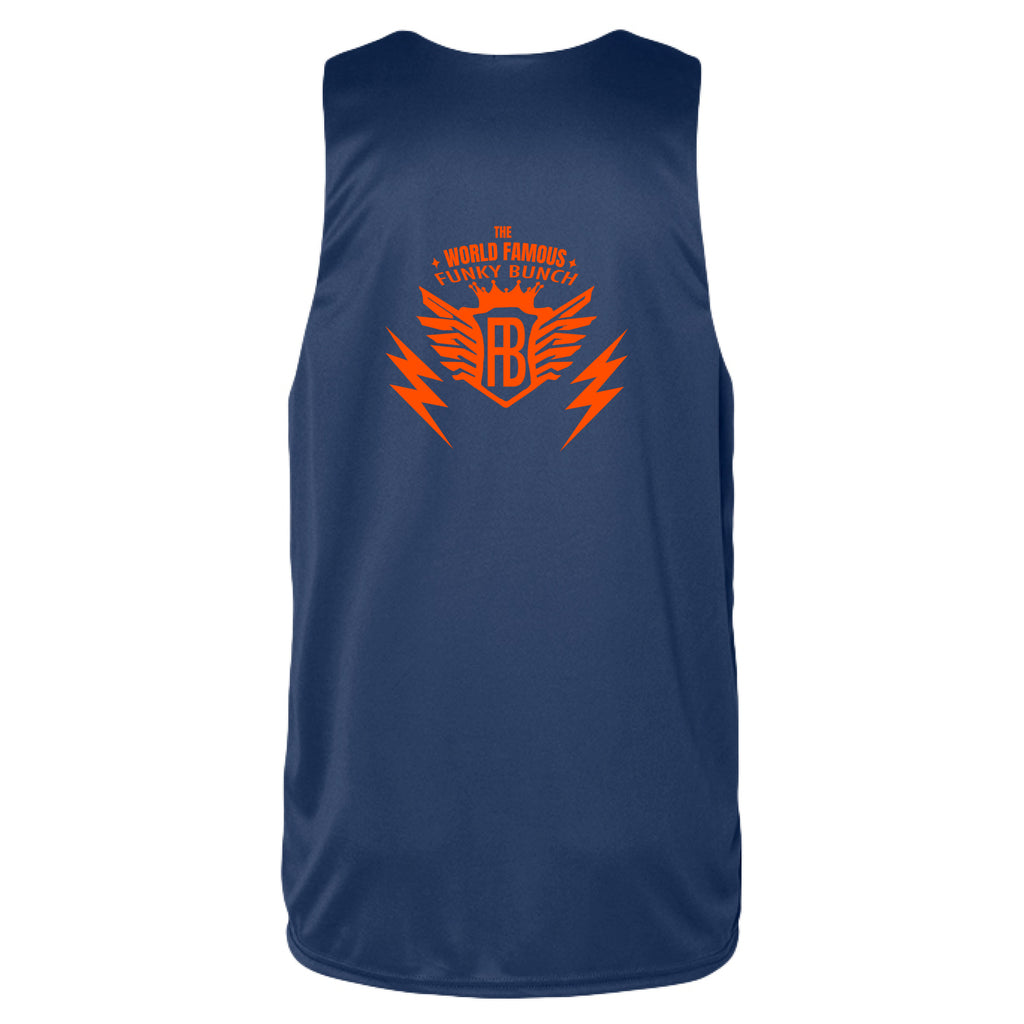 Navy/ White - BACK
